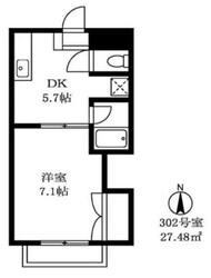 自由が丘富貴の物件間取画像